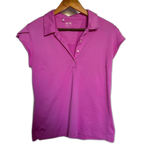adidas Tops - Adidas ClimaCool Golf Polo Womens Purple Size M